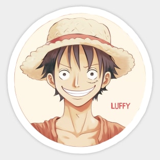 Luffy Straw Hat Sticker